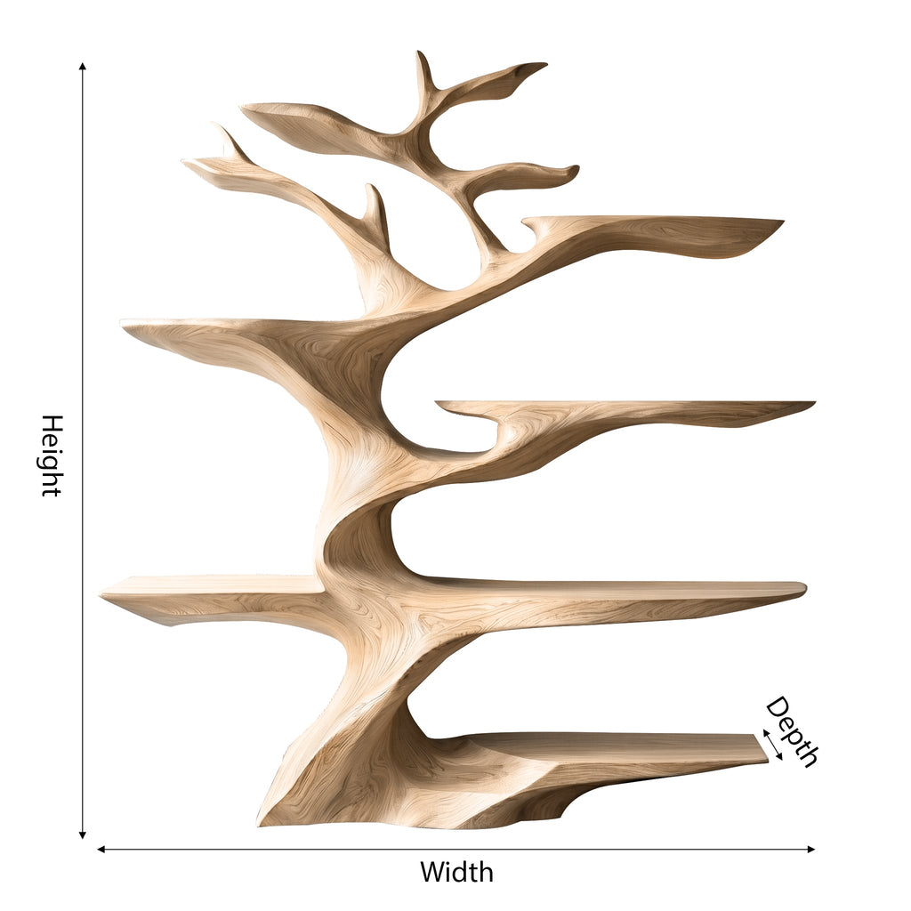 Elarion Sculptural Tree Wine Rack