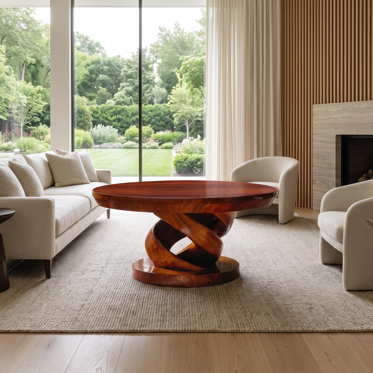 Virella Handcrafted Solid Wood Coffee Table SPA925789