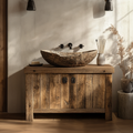 Bathroom Rustic Vanity Reclaimed Wood Home Decor Christmas Gift