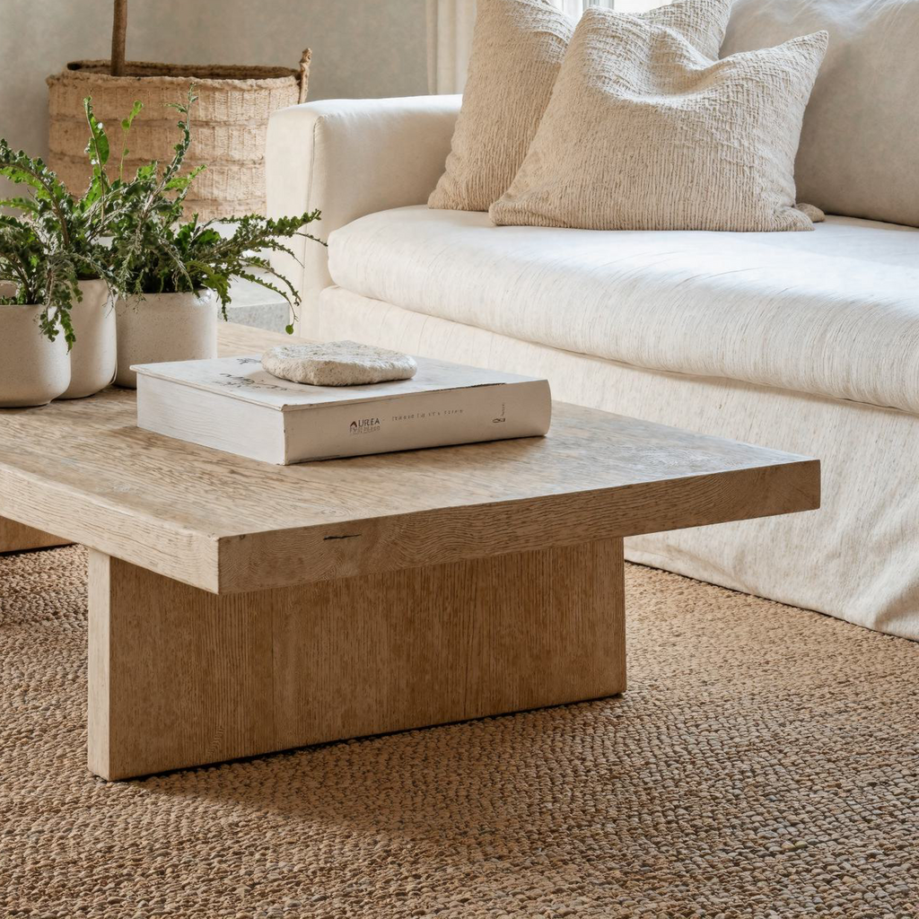Living Edge Oak Coffee Table