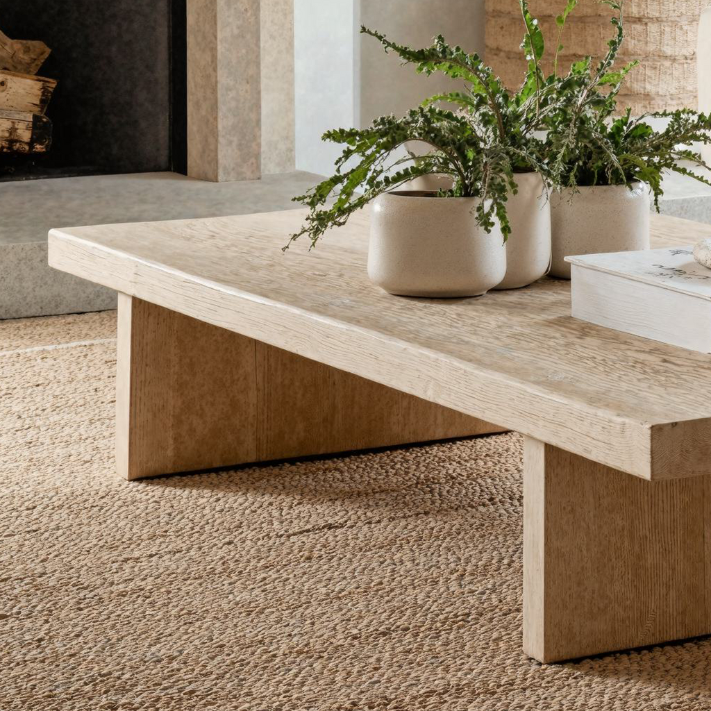Living Edge Oak Coffee Table